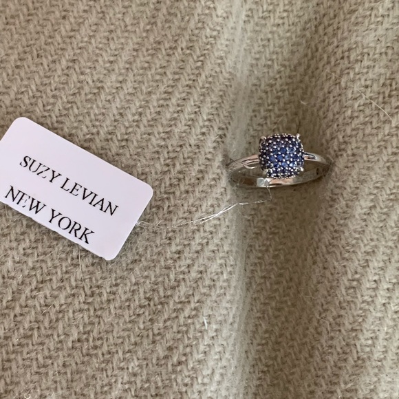 🆕 Sapphire sterling silver .925 ring - Picture 2 of 5